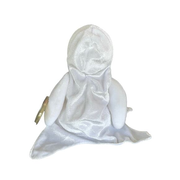 TY Beanie Baby “Sheets” Bed Sheet Ghost Tag Errors 1999 Retired Halloween Spooky - Picture 4 of 9